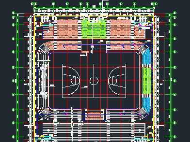 某大学篮球馆消防给排水系统施工图