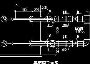 消防水池液压水位控制阀安装示意图