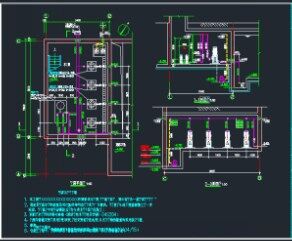 某消防供水泵房节点详图