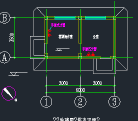 地磅房给排水及消防设计图