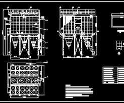 多室布袋除尘器设计图