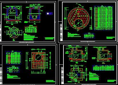 六张标准污水井设计图