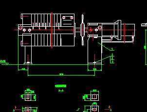 污水处理板框压滤机装置图