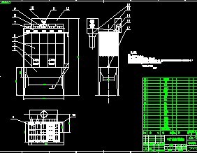 布袋除尘器装配图