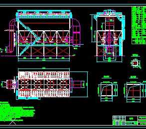 锅炉用布袋除尘器外形设计图