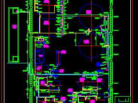 某化工厂污水处理配管图