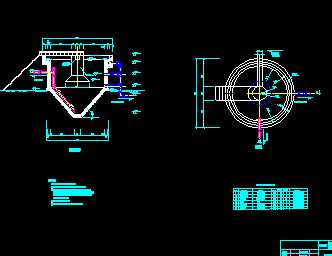 污泥浓缩池设计图