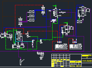 氨冷库系统原理图