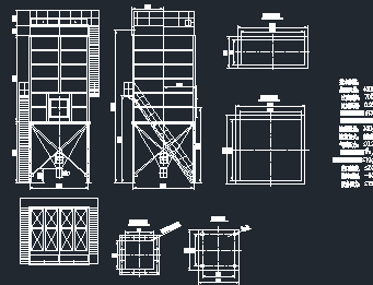 布袋除尘器设计图