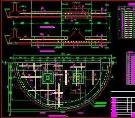 蓄水池cad施工图