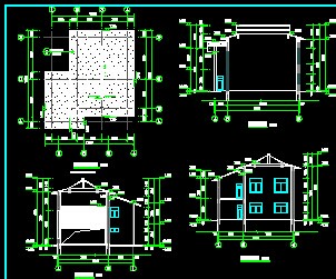 垃圾中转站建筑施工图