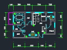 办公室平面布置图免费下载 - 建筑户型平面图 - 土木