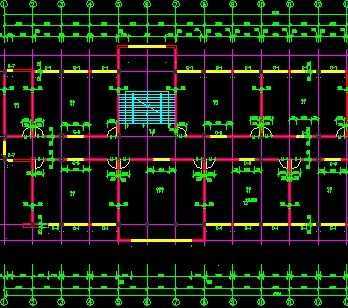 教学楼施工图免费下载 - 建筑户型平面图 - 土木工程网