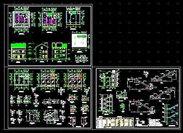 私人住宅图纸免费下载 - 建筑户型平面图 - 土木工程网