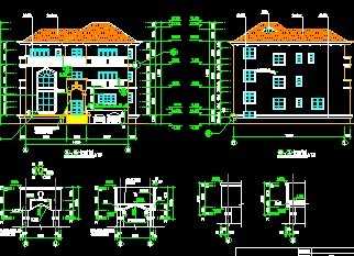 别墅建筑施工图