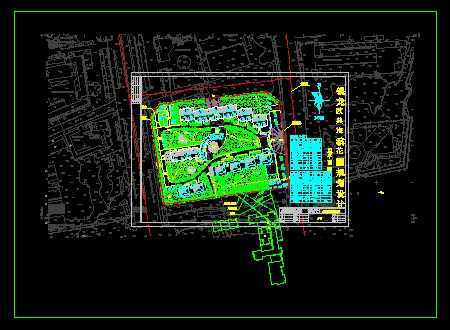 小区规划总平面图免费下载 - 建筑规划图 - 土木工程网