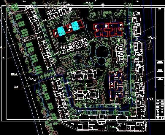 梓潼县阳光新城建施图免费下载 - 建筑规划图 - 土木