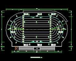 400米标准运动场设计图