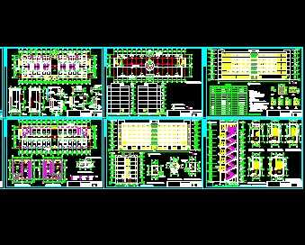 某公司员工宿舍建筑施工图