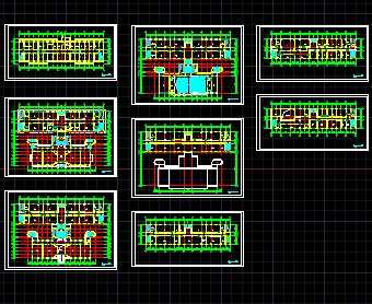 某教学楼建筑平面图