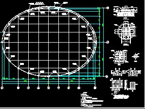 大型体育馆结构施工图