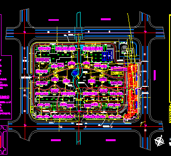 住宅小区规划设计图纸