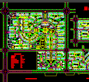 居住小区规划设计图纸