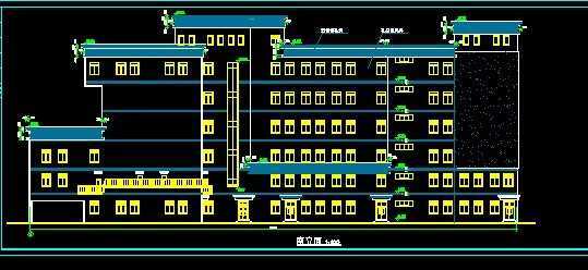 全套面粉加工厂建筑图