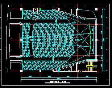 放映厅平面图