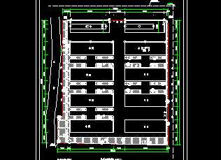 某工厂总平面布置规划图