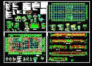 某工厂仓库建筑设计图