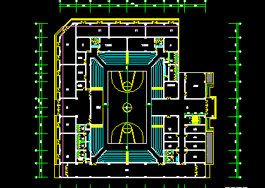 二层体育馆设计图