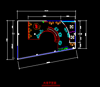 咖啡厅建筑设计图