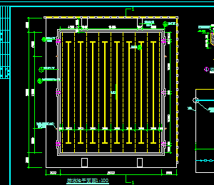 某俱乐部游泳池建筑施工图纸