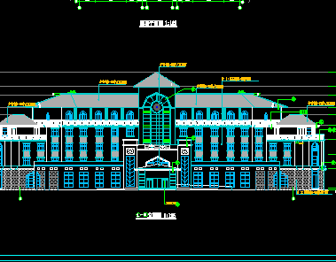 五层宾馆建筑方案设计图纸