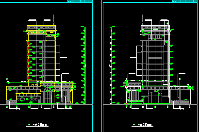 某银行大楼建筑设计图