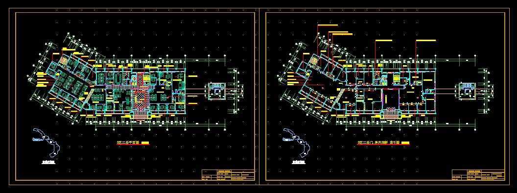 办公楼竣工图免费下载 - 建筑户型平面图 - 土木工程网