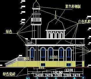 教堂设计图免费下载 - 建筑户型平面图 - 土木工程网