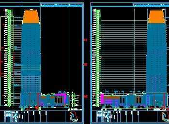 超高层建筑施工图免费下载 - 建筑户型平面图 - 土木工程网