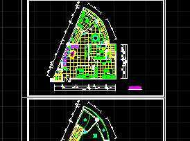 某三角形住宅户型布置图免费下载 建筑户型平面图 土木工程网