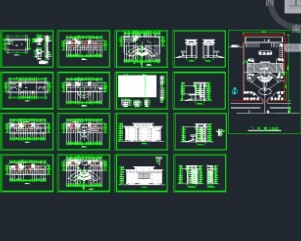 法院建筑总图免费下载 - 建筑户型平面图 - 土木工程网