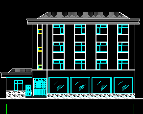 小型宾馆建筑设计图