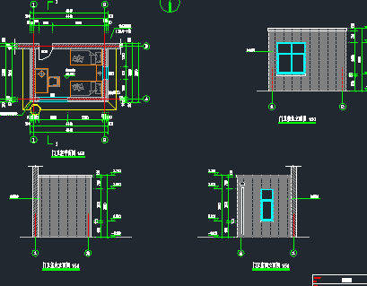 值班室建筑施工图