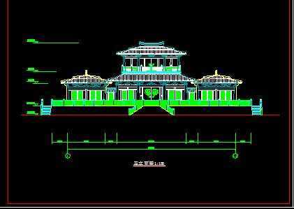 汉代建筑方案图