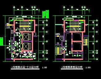 楼梯与电梯设计大样图