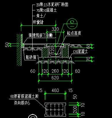 暗沟建筑大样