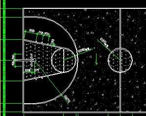 篮球场施工图纸
