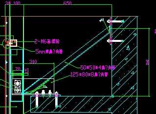 铝单板立柱安装节点图43层以上