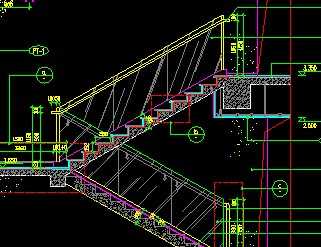 不锈钢扶手楼梯间详图免费下载 - 建筑详图,图库 - 土木工程网