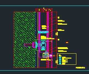 不锈钢板幕墙安装节点详图